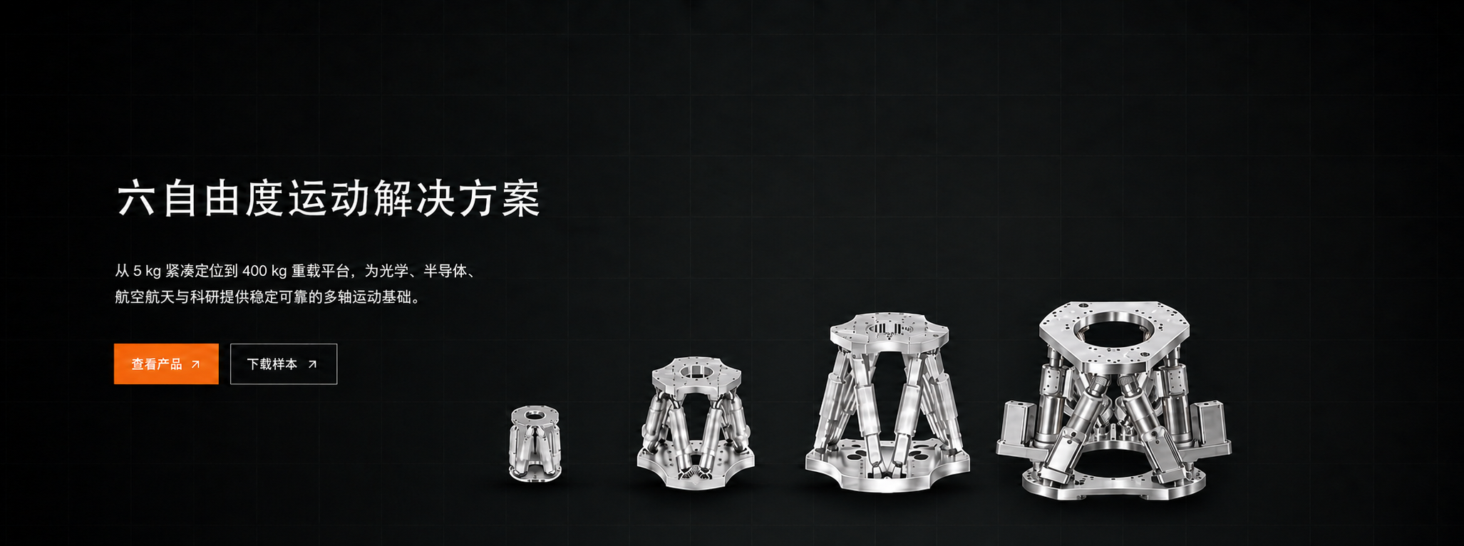 六自由度运动解决方案